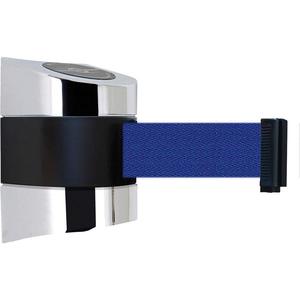 TENSABARRIER 897-15-S-1P-NO-L5X-C Belt Barrier Chrome Belt Colour Blue | AD3GFD 3ZAN2