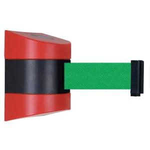 TENSABARRIER 897-15-S-21-NO-G6X-C Belt Barrier Red Belt Colour Green | AD3GFX 3ZAR3