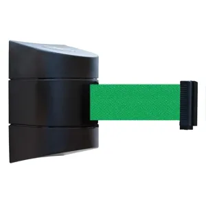 TENSABARRIER 897-15-S-33-NO-G6X-C Belt Barrier Black Belt Colour Green | AD3GGU 3ZAU7