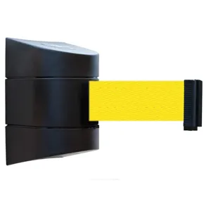 TENSABARRIER 897-15-S-33-NO-Y5X-C Belt Barrier Black Belt Colour Yellow | AD3GGV 3ZAU8