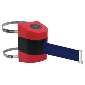 TENSABARRIER 897-24-C-21-NO-L5X-A Belt Barrier Red Belt Colour Blue | AD3GMT 3ZCK5