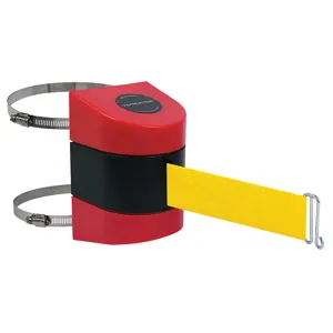 TENSABARRIER 897-24-C-21-NO-Y5X-A Belt Barrier Red Belt Colour Yellow | AD3GMQ 3ZCK3