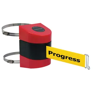 TENSABARRIER 897-24-C-21-NO-YCX-A Belt Barrier Red Belt Colour Yellow | AD3GMW 3ZCK9