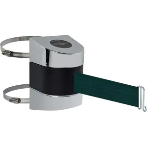 TENSABARRIER 897-30-C-1P-NO-G6X-A Belt Barrier Chrome Belt Colour Green | AD3GQE 3ZCX9