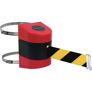 TENSABARRIER 897-30-C-21-NO-D4X-A Belt Barrier Red Belt Yellow With Black | AD3GRF 3ZDA8