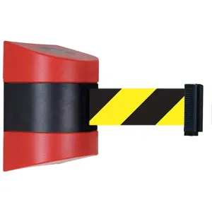 TENSABARRIER 897-30-S-21-NO-D4X-C Belt Barrier Red Belt Yellow With Black | AD3GQV 3ZCZ6