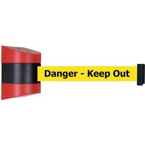 TENSABARRIER 897-24-S-21-NO-YDX-C Belt Barrier Red Belt Colour Yellow | AD3GML 3ZCJ8