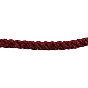 TENSABARRIER ROPE-TWST-21-06/0-X-XXXX-XX Classic Post Rope Twisted Rope Red | AD3GDN 3ZAF6