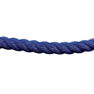 TENSABARRIER ROPE-TWST-23-06/0-X-XXXX-XX Classic Post Rope Twisted Rope Blue | AD3GDQ 3ZAF8