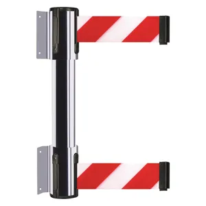 TENSABARRIER 896T2-1P-STD-D3X-C Belt Barrier Red With White Stripe | AH7HBC 36TT99