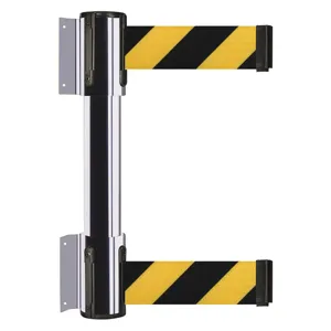 TENSABARRIER 896T2-1P-STD-D4X-C Belt Barrier 2 Inch Width 2 Belts | AH7HBD 36TU01