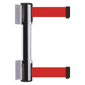 TENSABARRIER 896T2-1P-MAX-R5X-C Belt Barrier 2 Inch Width Polished Chrome | AH7HDU 36TU61