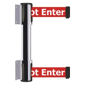 TENSABARRIER 896T2-1P-MAX-RGX-C Belt Barrier Caution - Do Not Enter | AH7HEC 36TU69