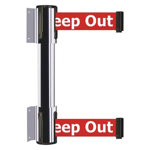 TENSABARRIER 896T2-1P-STD-RHX-C Belt Barrier Danger - Keep Out | AH7HBJ 36TU06