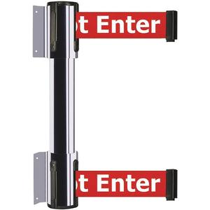 TENSABARRIER 896T2-1P-STD-RIX-C Belt Barrier Danger-Do Not Enter Chrome | AH7HBK 36TU07