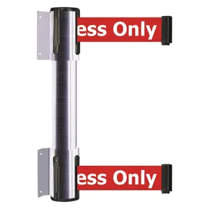 TENSABARRIER 896T2-1S-MAX-RAX-C Belt Barrier Authorized Access Only 2 Inch Width | AH7HET 36TU83