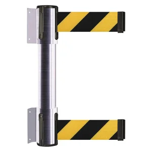 TENSABARRIER 896T2-1S-MAX-D4X-C Belt Barrier Satin Chrome 13 feet | AH7HEQ 36TU81