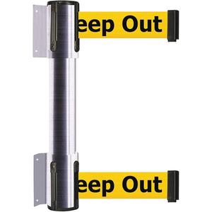 TENSABARRIER 896T2-1S-MAX-YDX-C Belt Barrier Danger - Keep Out 2 Inch width | AH7HFA 36TU90