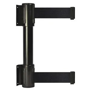 TENSABARRIER 896T2-33-STD-B9X-C Belt Barrier 7-1/2 feet 2 Belts Black | AH7GZN 36TT63