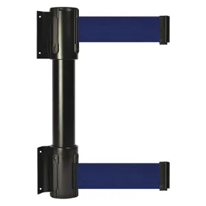 TENSABARRIER 896T2-33-MAX-L5X-C Belt Barrier 13 feet Blue Black | AH7HCL 36TU31