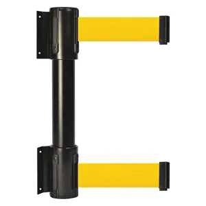 TENSABARRIER 896T2-33-MAX-Y5X-C Belt Barrier 13 feet Yellow Black | AH7HCK 36TU30