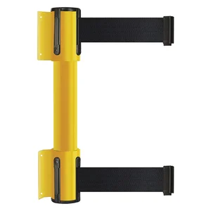 TENSABARRIER 896T2-35-MAX-B9X-C Belt Barrier 13 feet 2 Belts Yellow | AH7HDA 36TU44