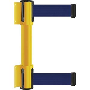 TENSABARRIER 896T2-35-MAX-L5X-C Belt Barrier 13 feet Blue Yellow | AH7HDD 36TU47