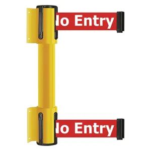 TENSABARRIER 896T2-35-STD-RBX-C Belt Barrier 7-1/2 feet No Entry Yellow | AH7HAP 36TT87