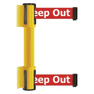 TENSABARRIER 896T2-35-STD-RHX-C Belt Barrier 7-1/2 feet Danger-Keep Out | AH7HAR 36TT89