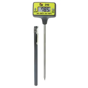 TEST PRODUCTS INTL. 310C Digital Pocket Thermometer 0.1 Degree Divs | AC6VYW 36M832