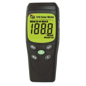 TEST PRODUCTS INTL. 510 Solar Power Test Meter Lcd | AC6VYX 36M834