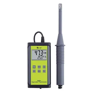 TEST PRODUCTS INTL. 597C1 Digital Psychrometer -40 to 122F Range | AJ2KNE 8YUV7