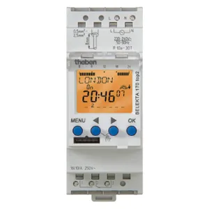 THEBEN SEL-170-TOP-2-12/24V Electronic Timer Din Rail Astro 24Hr/7D | AF9ZXC 30YH24