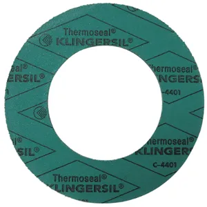 THERMOSEAL 4401RG-0150-062-0600 Flange Gasket 6 inch 1/16 inch Green | AH8LCF 38VR49