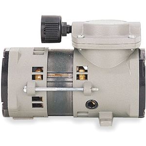 THOMAS PUMPS 107CDC20 Compressor / Vacuum Pump, 1/10 Hp, 12 Vdc, Diaphragm | AE2HVU 4XL32