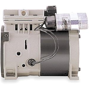 THOMAS PUMPS 688CE44 Ölfreier Kolbenluftkompressor/Vakuumpumpe, 1/3 PS, 60 Hz | AE7LBW 5Z647