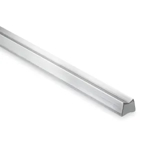 THOMSON LSR12L24 Support Rail Steel .750 Inch D 24 In | AC3BRA 2RDF2