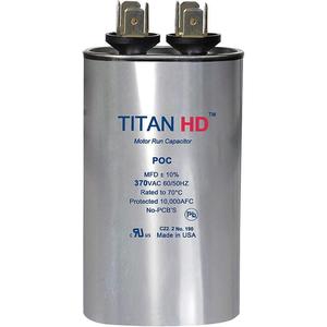 TITAN HD POCF40A Motorlaufkondensator 40 Mfd 440v Oval | AF7BPL 20UD36