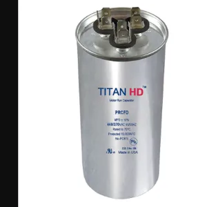 TITAN HD PRCFD403A Motor Run Capacitor 40/3 Mfd 440v Round | AF7BRA 20UD77