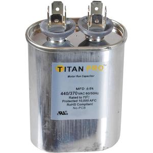 TITAN PRO TOCF4 Motorbetriebskondensator, 4 Mikrofarad Nennleistung, 2-3/4 Zoll Höhe | AC4KXZ 30D584