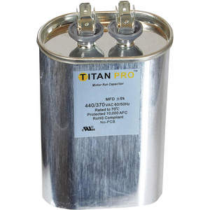 TITAN PRO TOCF30 Motorlaufkondensator 30 Mfd 3-15 / 16 Zoll Höhe | AC4KXX 30D582