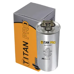 TITAN PRO TRCFD355 Motor Run Capacitor 35/5 Mfd 4-5/8 Inch Height | AC4LAH 30D639