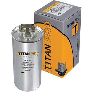 TITAN PRO TRCFD505 Motorlaufkondensator 50/5 Mfd Round | AC4LAR 30D647