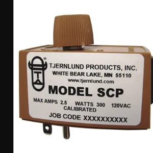 TJERNLUND SCP Speed Control Plug Inch 115v 3 Amp | AA6TBH 14U188