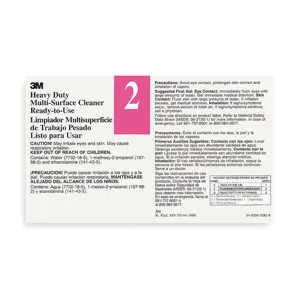 TOLCO 340402 Secondary Label Black Pink/white - Pack Of 12 | AA9CQW 1CJ97