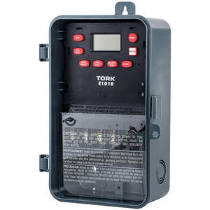 TORK E101B Electronic Timer Programmable Spst 120-277v 24hrs | AD8ETU 4JNE4