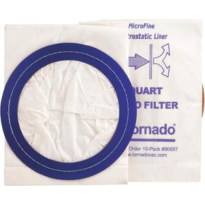 TORNADO 90557 Filtertüte Papier 10 Quart - Packung mit 10 | AD2ZYK 3XCH1