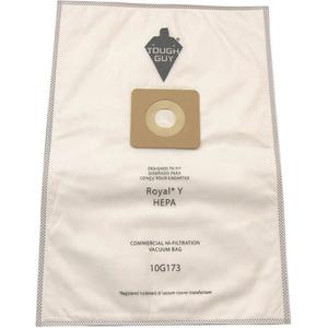 TOUGH GUY 10G173 Filter Bag 5-ply Hepa - Pack Of 10 | AA2FJL