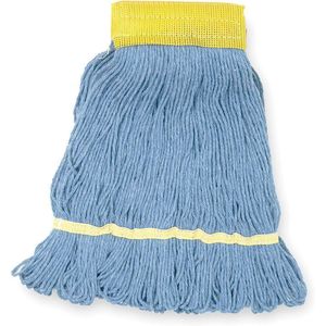 TOUGH GUY 1TYK9 Wet Mop Small Blue Looped End | AB3KTL