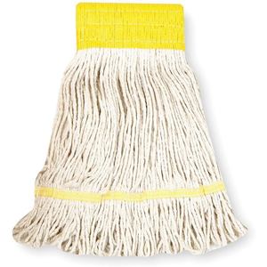 TOUGH GUY 1TYP9 Wet Mop Small White Looped End | AB3KUQ